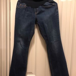 Jessica Simpson, Dark blue denim maternity pants